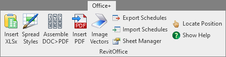 Office Revit Ribbon Example